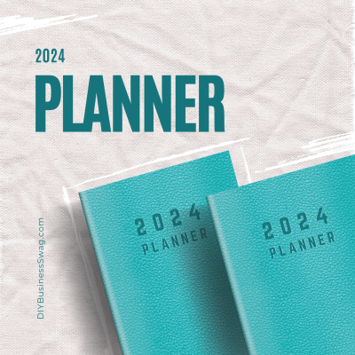 Turquoise Vegan Planner